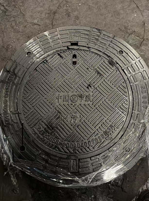 简阳球墨铸铁防沉降井盖展示