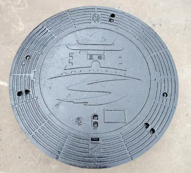 简阳球墨铸铁井盖定制款展示